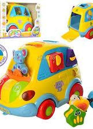Музыкальный сортер автошка limo toy 9198 ua озвучен на украинском языке