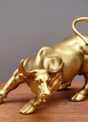 Статуетка бик волл-стріт золотий
