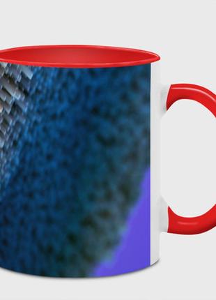 Чашка с принтом  «shape grey abstract» (цвет чашки на выбор)