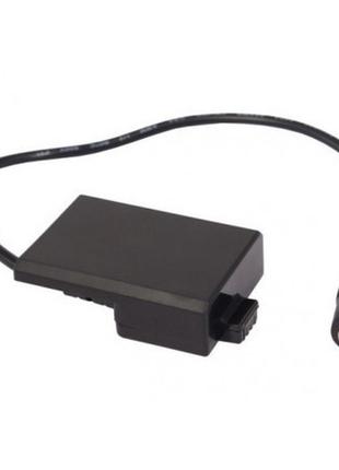 Каплер canon dr-e5 — фальш-акумулятор lp-e5, фіктивний акумулятор, муфта для canon 450d, 500d, 1000d