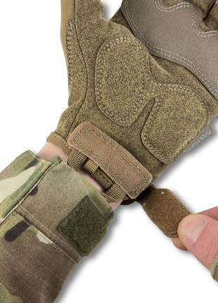 Тактические беспалые перчатки mechanix m-pact® fingerless койот размер m