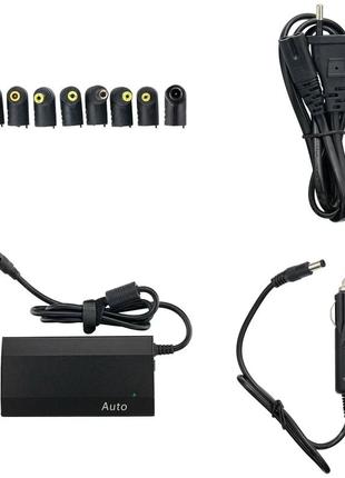 Блок питания для ноутбука ac/dc (220v, 12v на 12-24v, 120w) сетевой + автомобильный прикуриватель