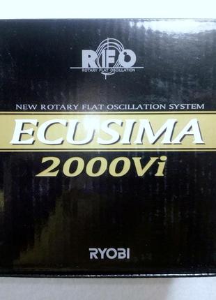 Ecusima ryobi. катушка для спиннинга,2000 vi6 фото