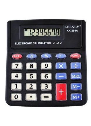 Калькулятор keenly kk-268a - 8, музыкальный