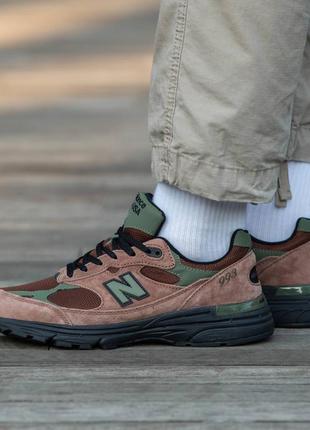 Кроссовки new balance 993 aime leon dore brown