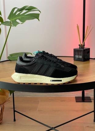 Кроссовки черные adidas retropy e5 black