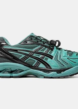 Кроссовки asics x unaffected gel-kayano 14 black silver, мужские кроссовки, асикс