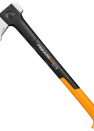 Сокира - колун з чохлом fiskars "x-series x24 m splitting" (1069106) сталь