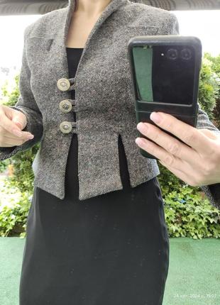 Твідовий піджак дизайнерський margit menia