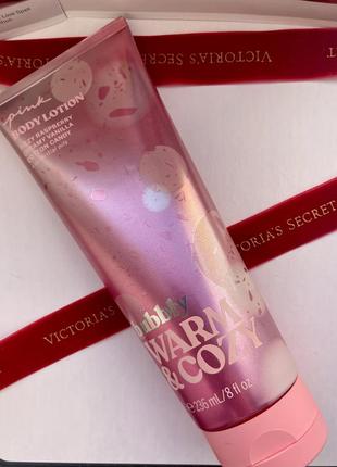 Victoria's secret pink bubbly warm & cozy body lotion5 фото