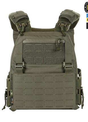 Плитоноска швидкого скидання m-tac cuirass fast qrs gen.ii ranger green