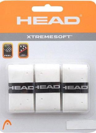 Обмотка head xtremesoft grip overwrap, dozen white (285-104 white)