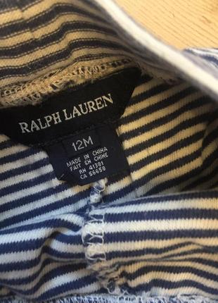 Шорты ralph lauren 12 мес 4