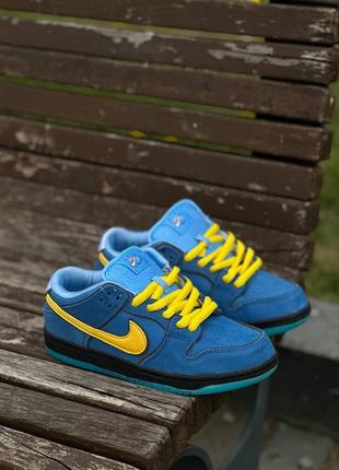 Жіночі кросівки sb dunk low "powerpuff girls - blossom"