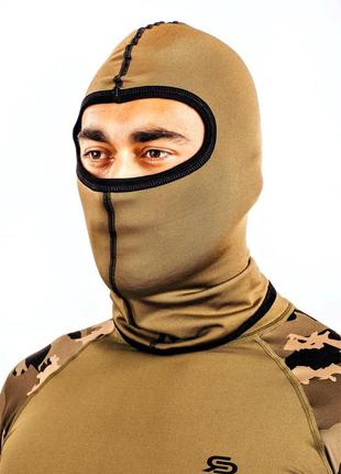 Военное термобельё всу мужское термокостюм с подшлемником тёплый radical shooter хаки s7 фото