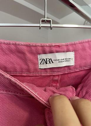 Рожеві джинси zara4 фото