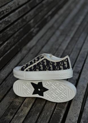 Женские кеды в стиле "dior"