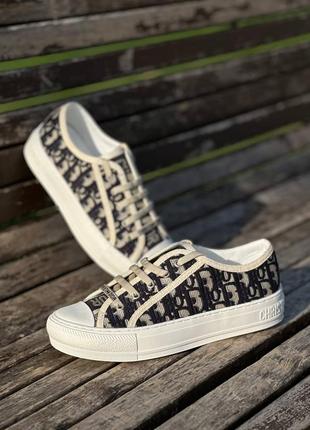 Женские кеды в стиле "dior"