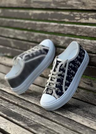 Женские кеды в стиле "dior"