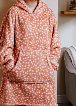 Толстовка, худи плед, теплая кофта, пижама, халат, распродажа, женская одежда обувь аксессуары