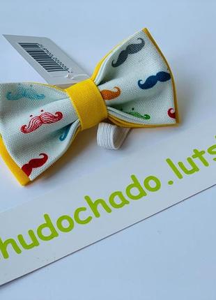 Краватка-метелик "little man" для хлопчика hand made