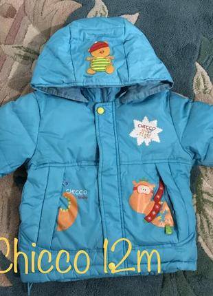 Пухова курточка chicco