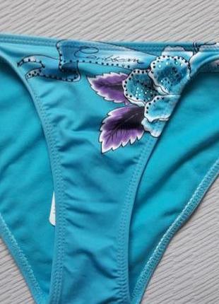 Фірмові пляжні трусики низ від купальника на зав'язках censored