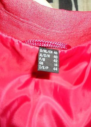 Шикарный удлиненный пиджак люкс качества, цвет приглушенно розово-коралловый4 фото