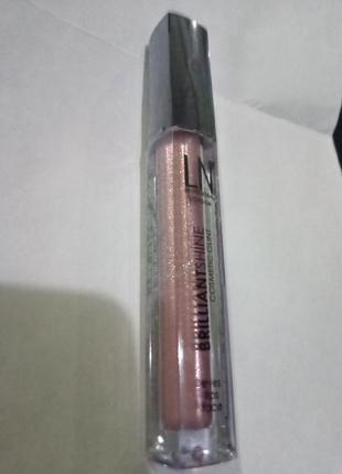 Ln professional brilliantshine cosmetic glint рідкий гліттер для макіяжу,08pink gold1 фото