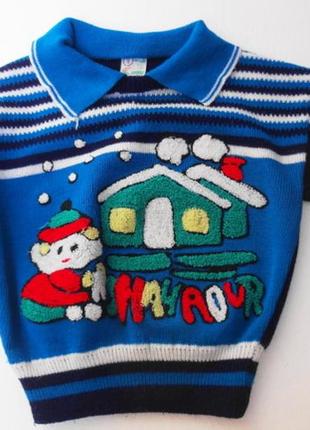 Уютный свитер на год, полтора.