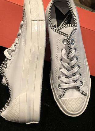 Кеди шкіра converse chuck 70 vltg low top6 фото