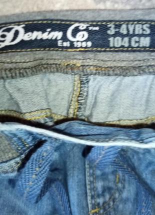 Джинси - джогери loose pull & denim .12-18 мі(86 см)3 фото