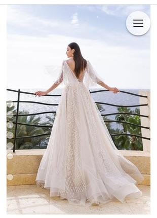 Свадебное платье  eos от бренда оксана муха4 фото