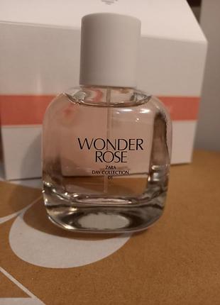 Zara wonder rose 90 ml туалетная вода оригинал