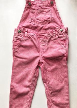 Комбинезон / брюки джинсы gap / полукомбинезон2 фото