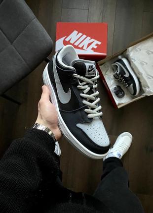 Мужские кроссовки nike sb dunk low gray