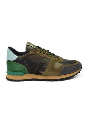 Комбинированные кроссовки valentino garavani