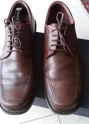 Кожаные туфли marks & spencer comfort, размер 45-45 1\2 (29,5 cm)
