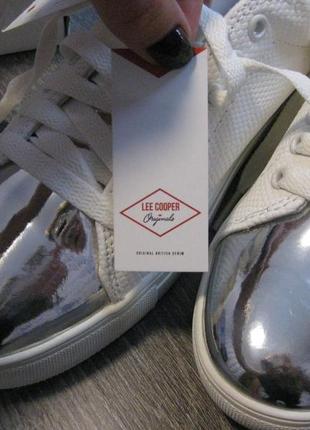 Кеди lee cooper erwood white/silver