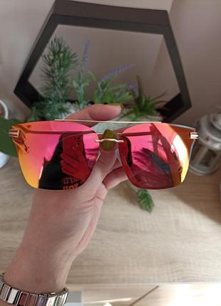 Дзеркальні сонцезахисні окуляри унісекс furlux1 фото