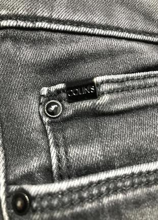 Жіночі темно-сірі джинси скіні5 фото