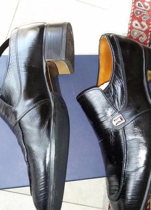 Эксклюзивные кожаные туфли angys westlay studio model (england),42 размер (27,6 см) 98-84 фото