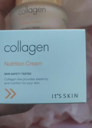 It's skin collagen nutrition cream питательный коллагеновый крем для лица3 фото