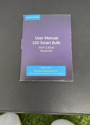 Розумні світлодіодні лампи alexa light bulb smart led lamp e27 topstar wlan3 фото