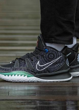 Мужские кроссовки nike kyrie 7 black #найк