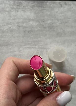 Помада ysl yves saint laurent rouge volupte shine2 фото