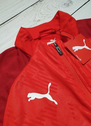 Мужская спортивная зип кофта на молнии puma оригинал / олимпийка / реглан пума4 фото