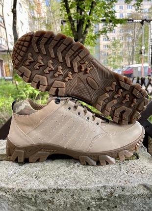 Літні кросівки тактичні чоловічі шкіряні 40-45р черевики військові армійські у наявності з натуральн3 фото