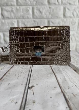 Італійські шкіряні сумочки, клатчі genuine leather нова колекція