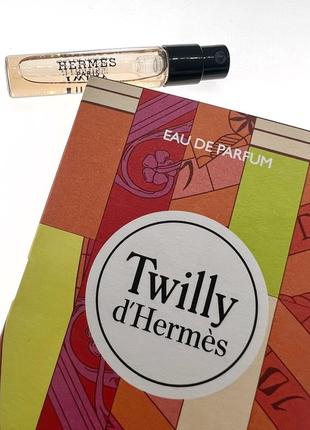 Пробник hermes Blanc - twilly d’hermes